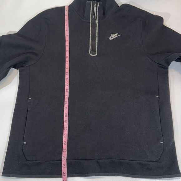 Nike Sportswear Tech Fleece Black 1/2 - Zip Pullover Sweatshirt  Men X-Large - Picture 6 of 9